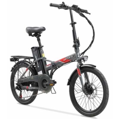 ARORA MİLAN MAX ELEKTRİKLİ BİSİKLET GRİ