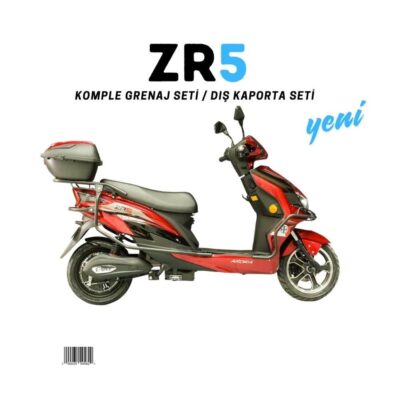 Arora ZR 5 Kırmızı Siyah Grenaj Seti 16 Parça
